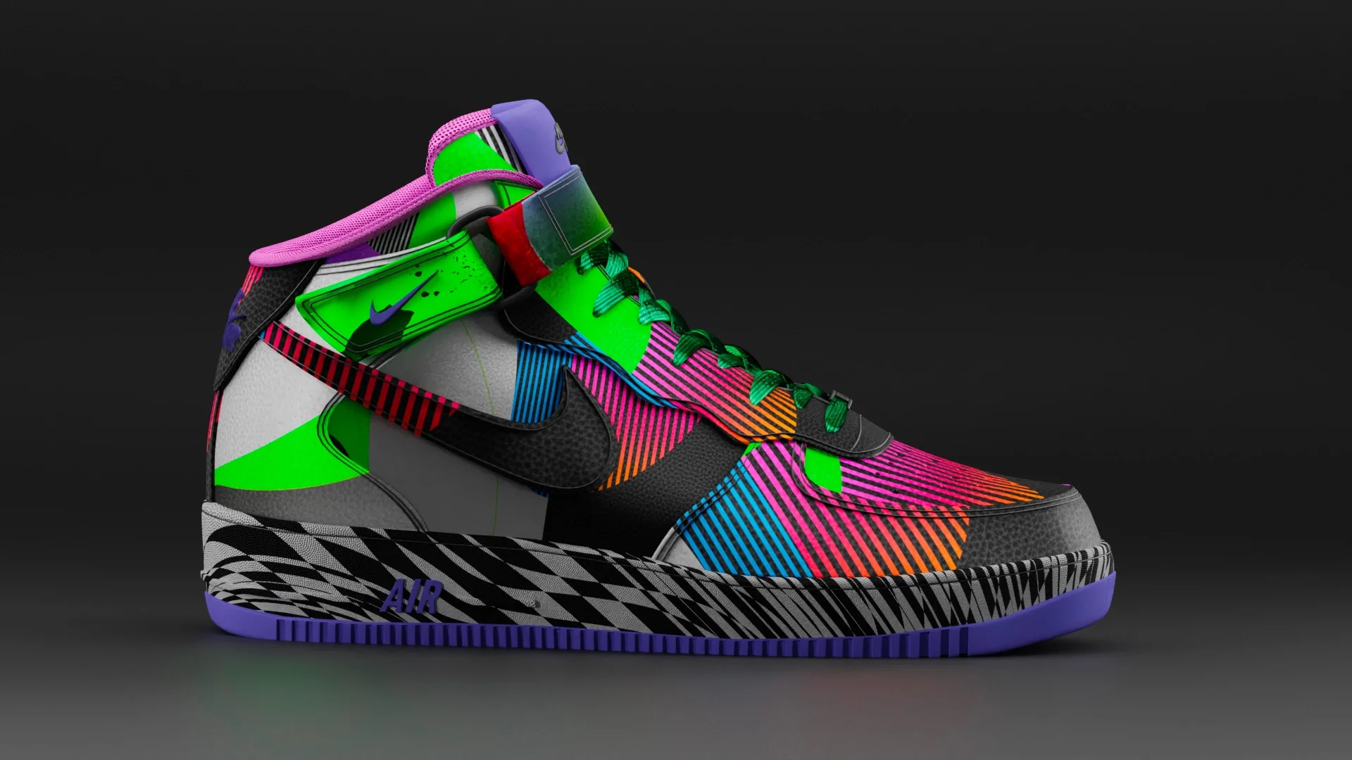 AIR-NIKE-3D-modeling