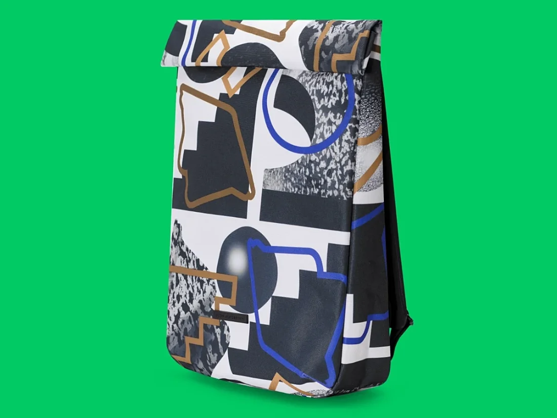 Backpack brand Ucon Acrobatics with a graphic design