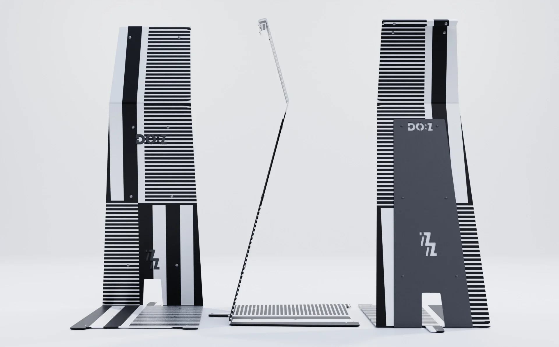 Collection B2C with graphic pattern for the Lgz company