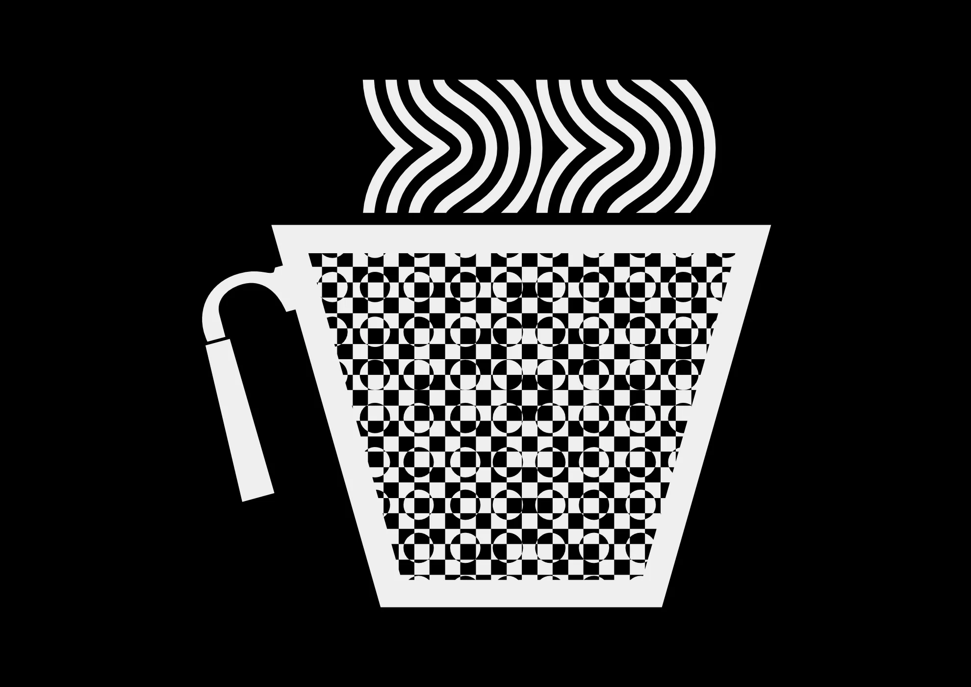 Moka Sidamo coffee shop graphic icons