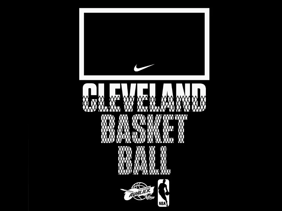 Typographic design for NBA training teams