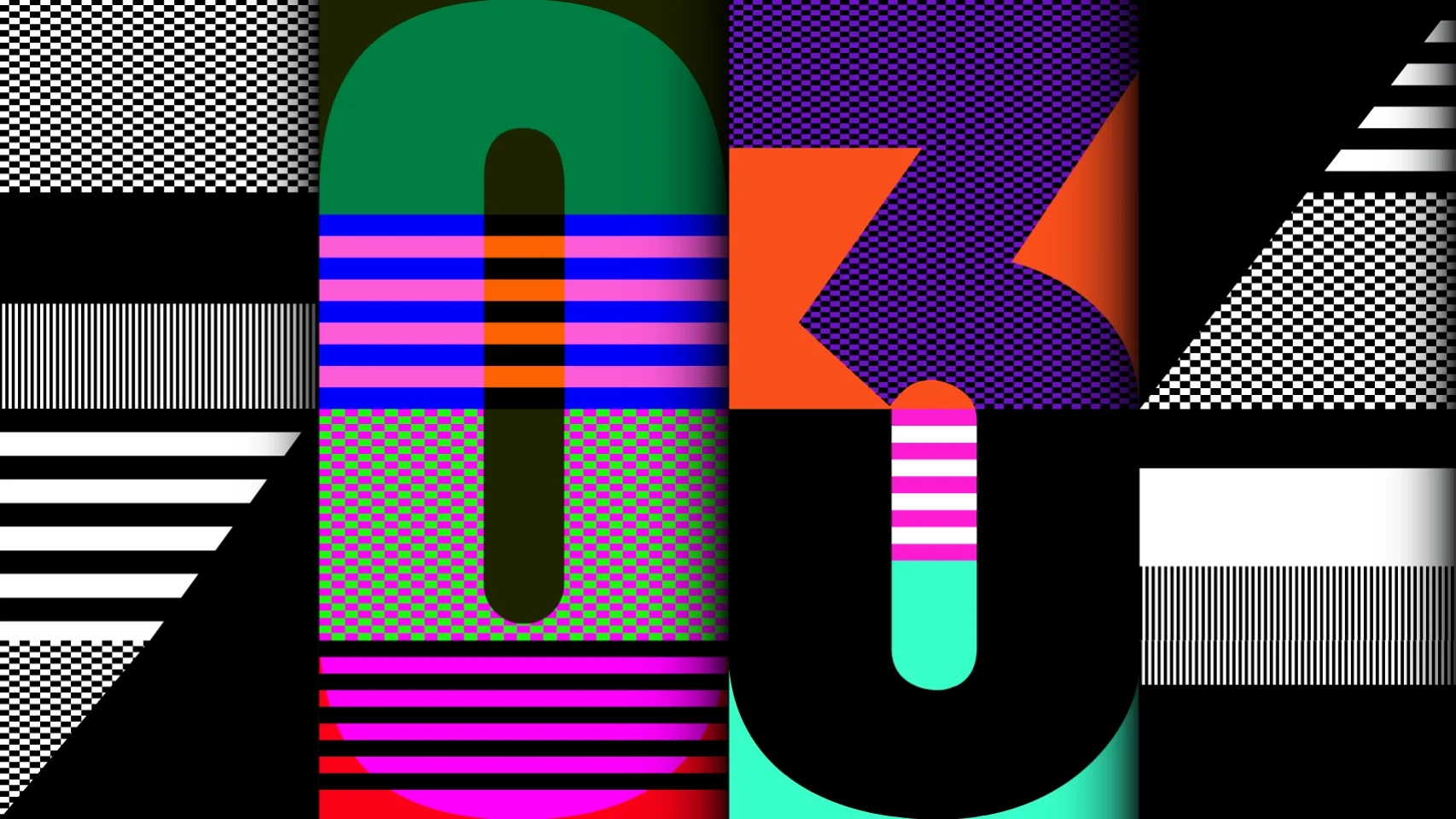Detail of the 15 minutes graphic animation for Youtube Premiere