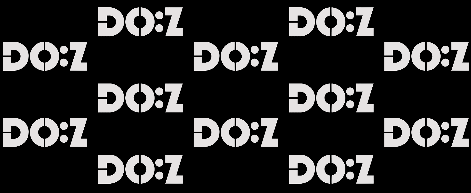 motiongraphics-logotype-branding Repetition of the logotype designated for the product Doz in an animated way by My Name is Wendy