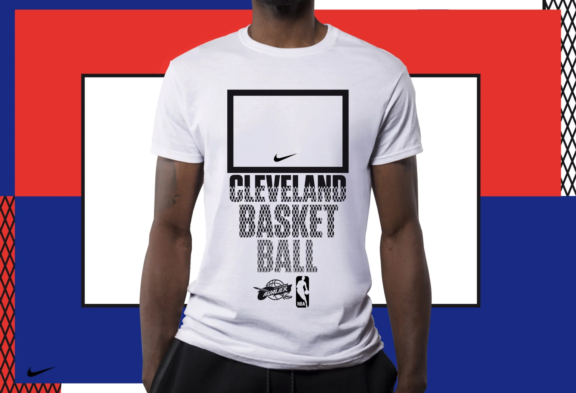 Graphic design for Nike NBA signed My Name is Wendy
